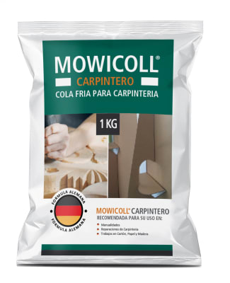 COLA FRÍA MOWICOLL CARPINTERO BOLSA 1 KG