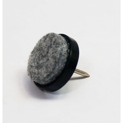 PATIN CON FELPA 20MM NEGRO