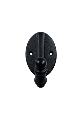 PERCHA SIMPLE NEGRA 65 MM