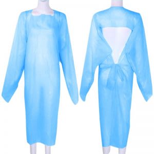 PECHERA PLÁSTICA DESECHABLE CON MANGAS