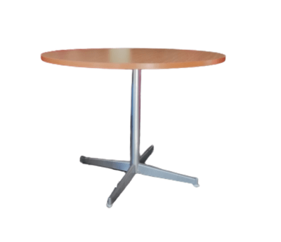 MESA COLUMNA CUBIERTA REDONDA FORMALITA