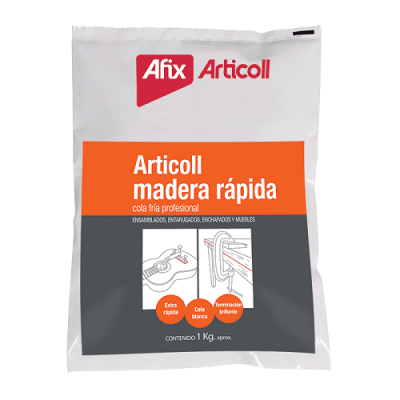 COLA FRÍA PROFESIONAL ARTICOLL MADERA RÁPIDA (BOLSA 1KG)