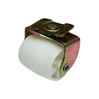 RUEDA CAMA SIN FRENO CON BASE BLANCA