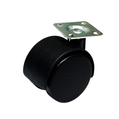 RUEDA NEGRA ECONÓMICA CON BASE