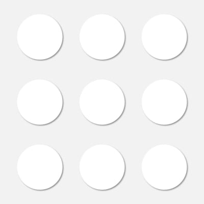 TAPA TORNILLO AUTOADHESIVO SET 10 UNIDADES