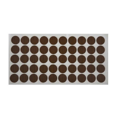 TAPA ADHESIVA COLOR CEREZO SET 50 UNIDADES