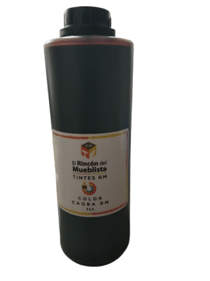 TINTA PARA MADERA COLOR CAOBA 1 LITRO