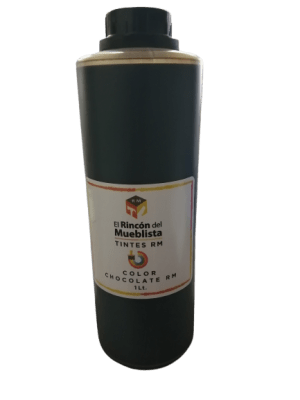 TINTA PARA MADERA COLOR CHOCOLATE 1 LITRO