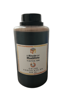 TINTA PARA MADERA COLOR CHOCOLATE 1/2 LITRO1