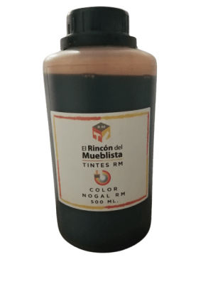 TINTA PARA MADERA COLOR NOGAL 1/2 LITRO1