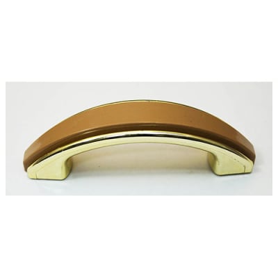 TIRADOR PLUS 64MM DORADO/CEREZO