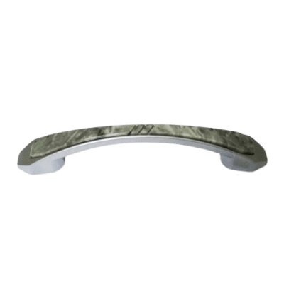 TIRADOR PALOMO PLATA MARMOL 96 MM