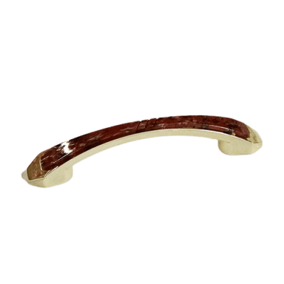 TIRADOR PALOMO ORO GRANITO ROJO 96MM1