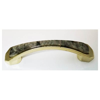 TIRADOR PALOMO ORO MARMOL GRIS