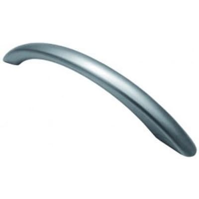 TIRADOR PLASTICO LUNA PLATEADO 96 MM