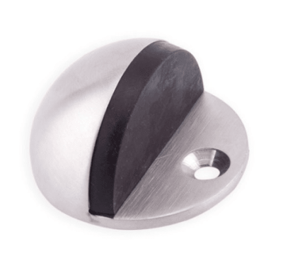 TOPE PUERTA ACERO INOXIDABLE MEDIA LUNA