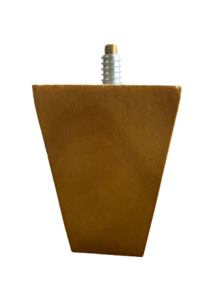 PATA MADERA TRAPECIO 9 CM. MIEL