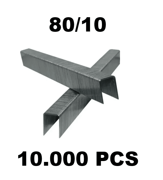 CORCHETES PARA ENGRAPADORA 80-10 MM CAJA DE 10.000 1