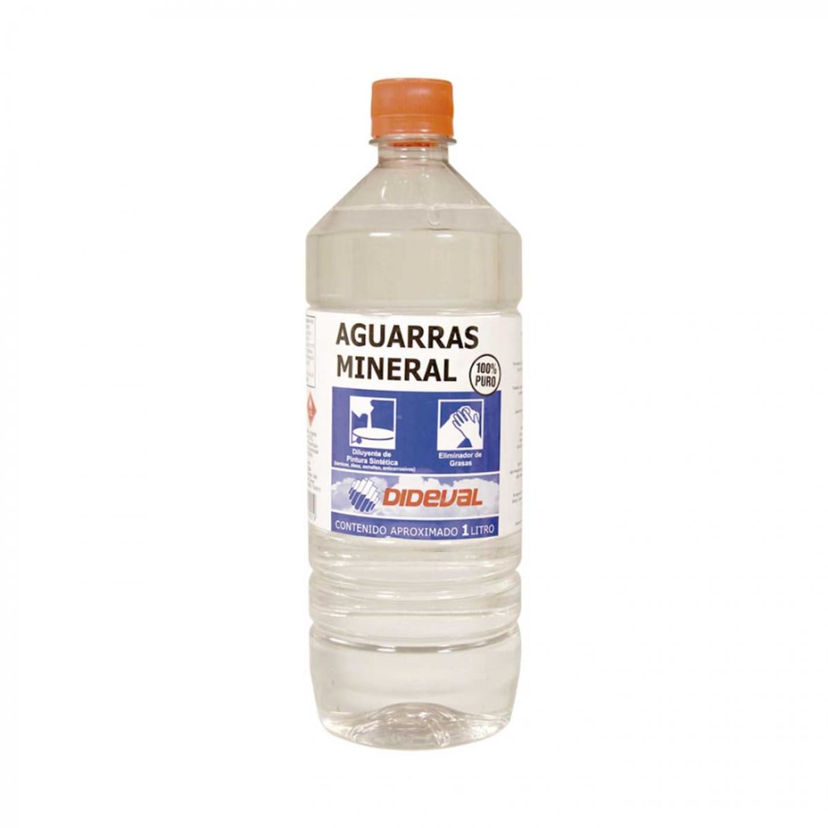 AGUARRAS MINERAL 1 LITRO DIDEVAL