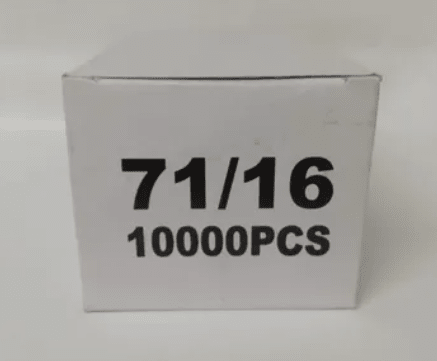 CORCHETES PARA ENGRAPADORA 71-16 MM CAJA DE 10.0001