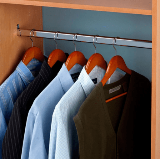 BARRA CLOSET CROMADA 3 METROS OVALADA2 BARRA CLOSET CROMADA 3 METROS OVALADA2