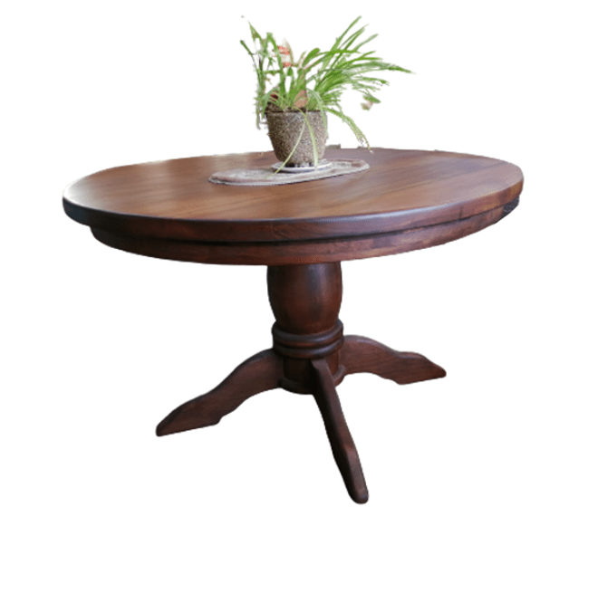 MESA REDONDA PATA PIÑA RAULI 0