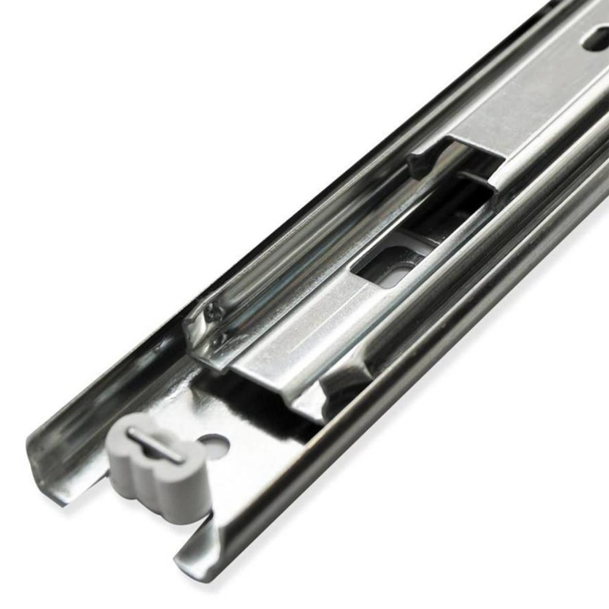 CORREDERA TELESC. CIERRE SUAVE ANGOSTA 50 CMS.1