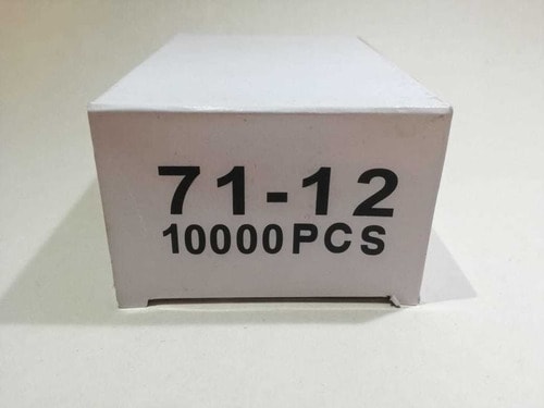 CORCHETES PARA ENGRAPADORA 71-12MM CAJA DE 10.0003 CORCHETES PARA ENGRAPADORA 71-12MM CAJA DE 10.0003