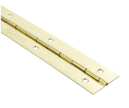 BISAGRA PIANO BRONCEADA METRO1