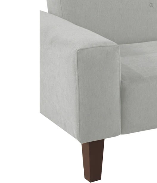 FUTON RANCO TAPIZ GENOVA GRAFITO 3 CUERPOS3