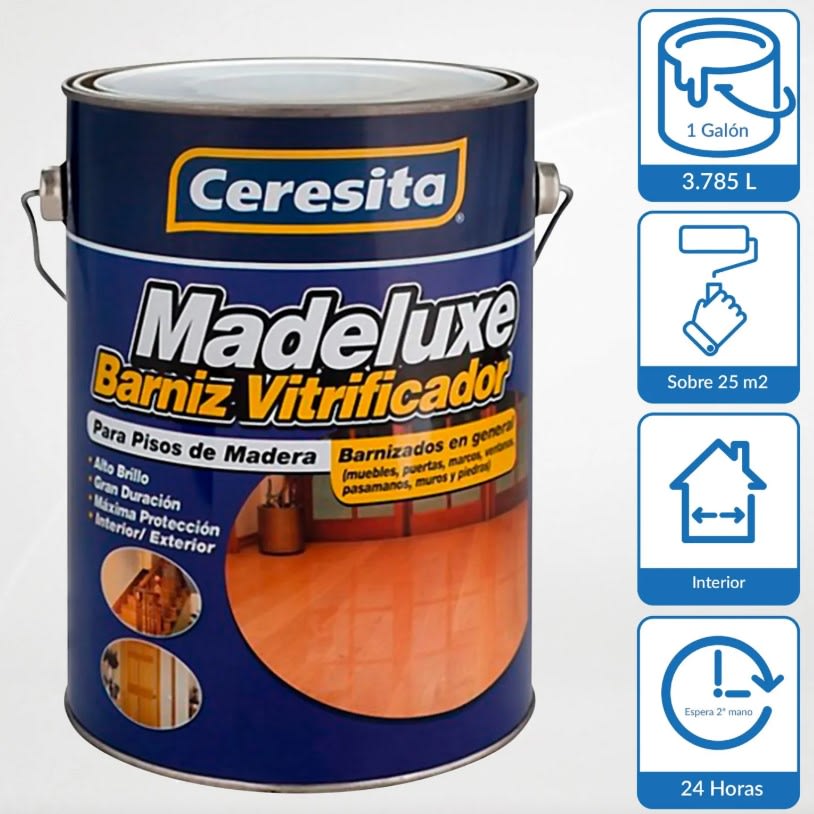 BARNIZ VITRIFICADOR NATURAL MADELUXE GALÓN2