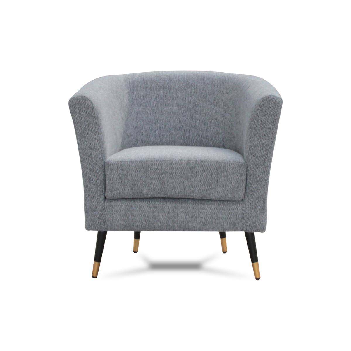 POLTRONA MANAO TAPIZ LINO MONACO GRIS CLARO 0