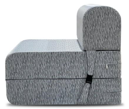 SOFA CAMA BROCATO 90 CM GRIS1
