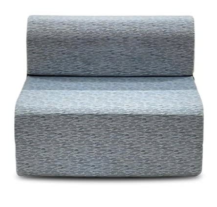 SOFA CAMA BROCATO 90 CM GRIS2