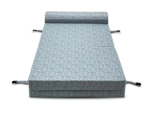 SOFA CAMA BROCATO 90 CM GRIS4