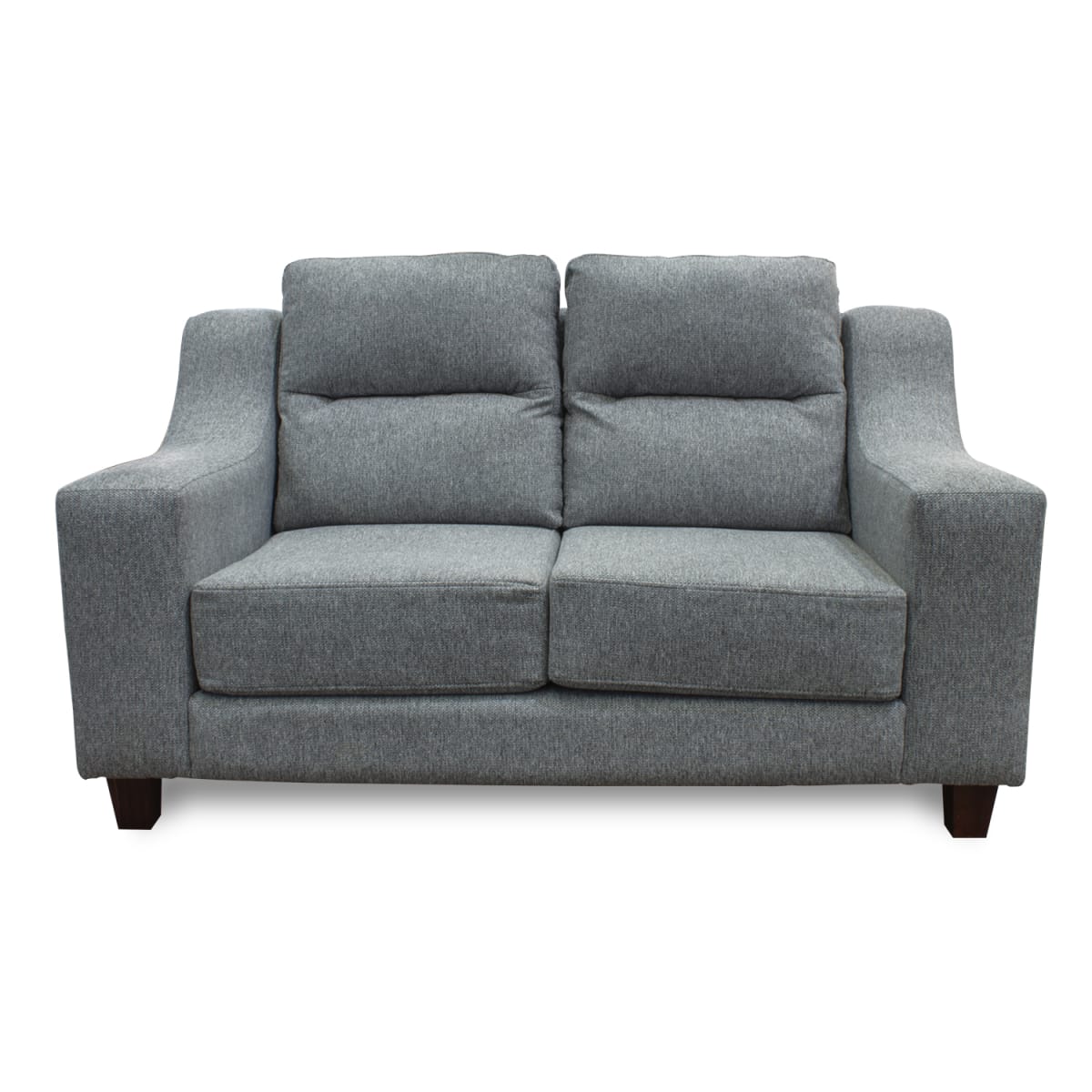 SOFÁ MANAO 2 CUERPOS TAPIZ LINO MONACO GRIS