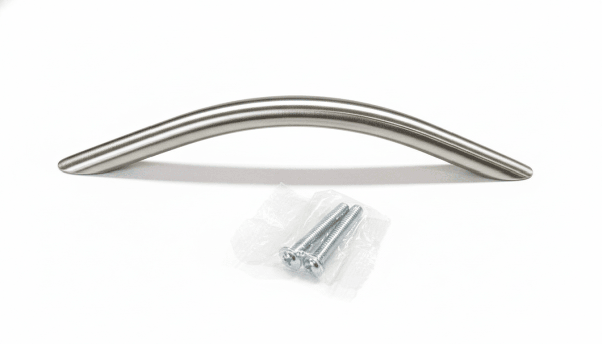 TIRADOR METALICO INOX ARCO 0