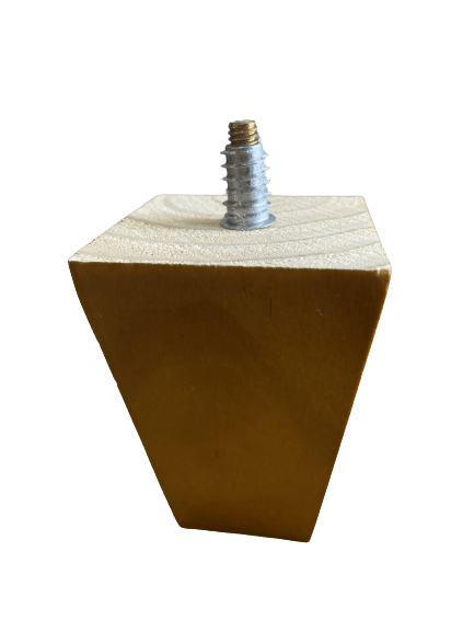 PATA MADERA TRAPECIO 9 CM. MIEL2