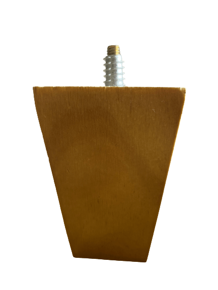 PATA MADERA TRAPECIO 9 CM. MIEL 0