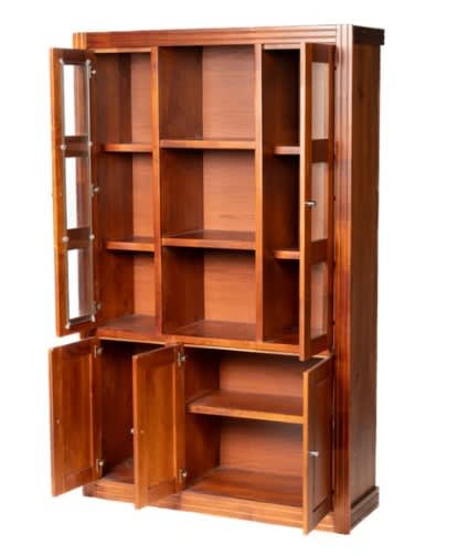 VITRINA BERLIN 3 CUERPOS NOGAL4
