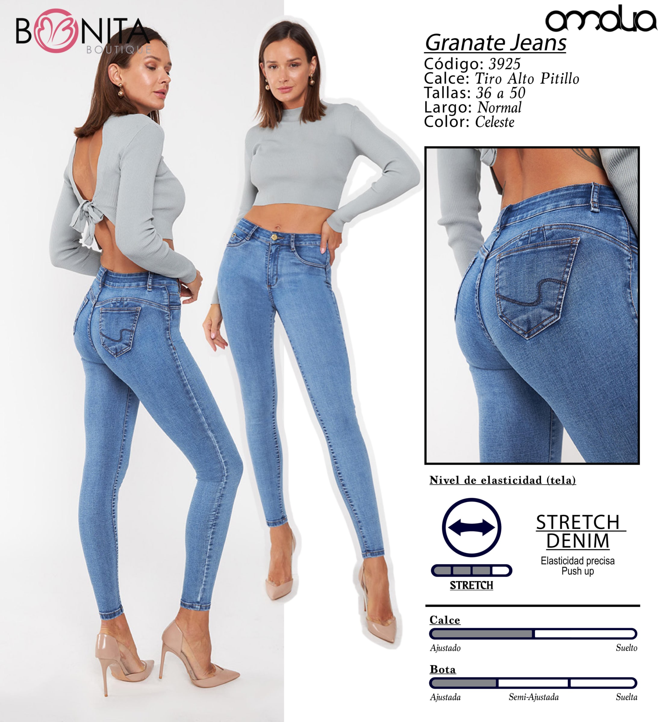Jeans Amalia | Bonita Boutique
