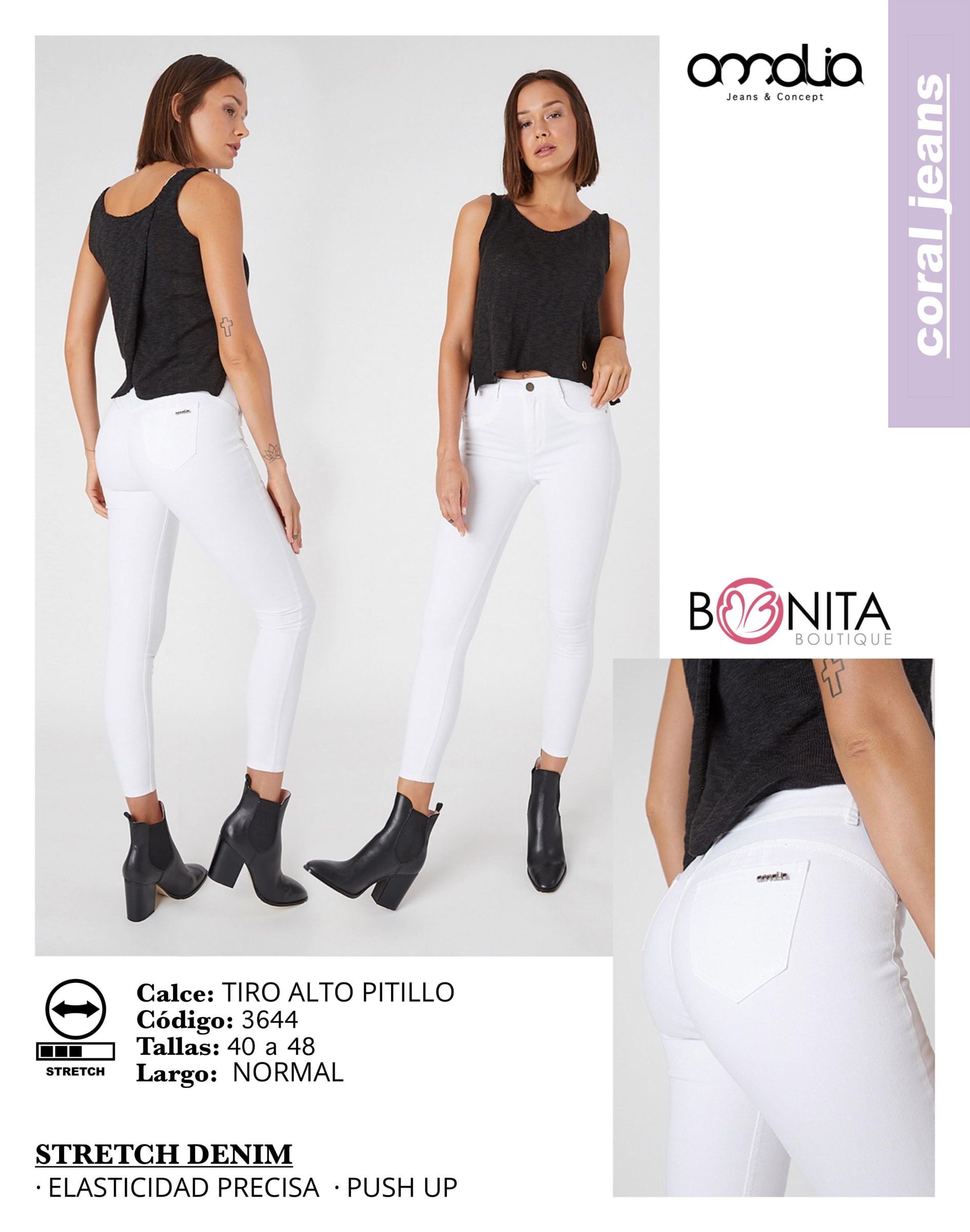 JEANS AMALIA 3644 Bonita Boutique