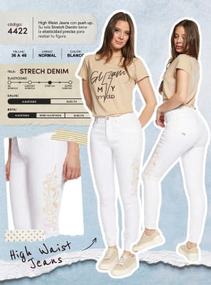 JEANS AMALIA 44221