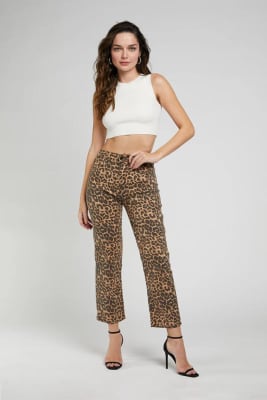 JEANS AMALIA ANIMAL PRINT RECTO 48582