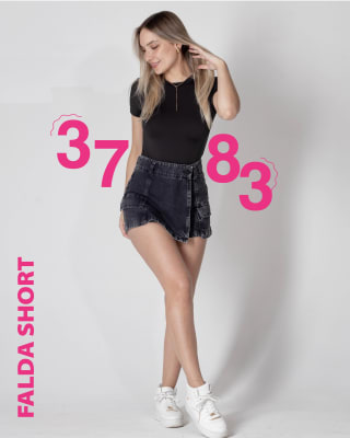 FALDA SHORT MOHICANO 37831