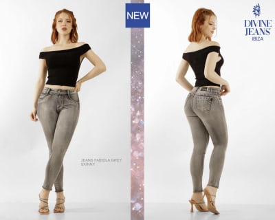 JEANS DIVINE FABIOLA GREY1