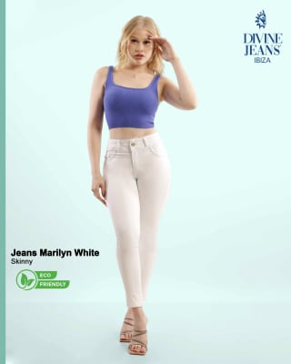 JEANS DIVINE MARILYN WHITE1