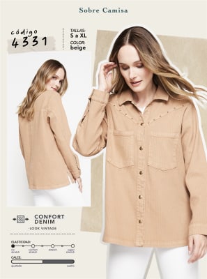 SOBRECAMISA AMALIA 43311