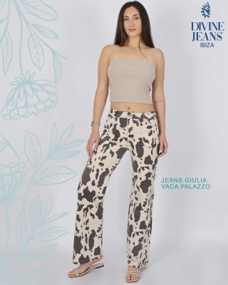JEANS DIVINE GIULIA PRINT1