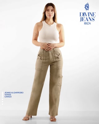 JEANS DIVINE ALGARROBO GREEN1